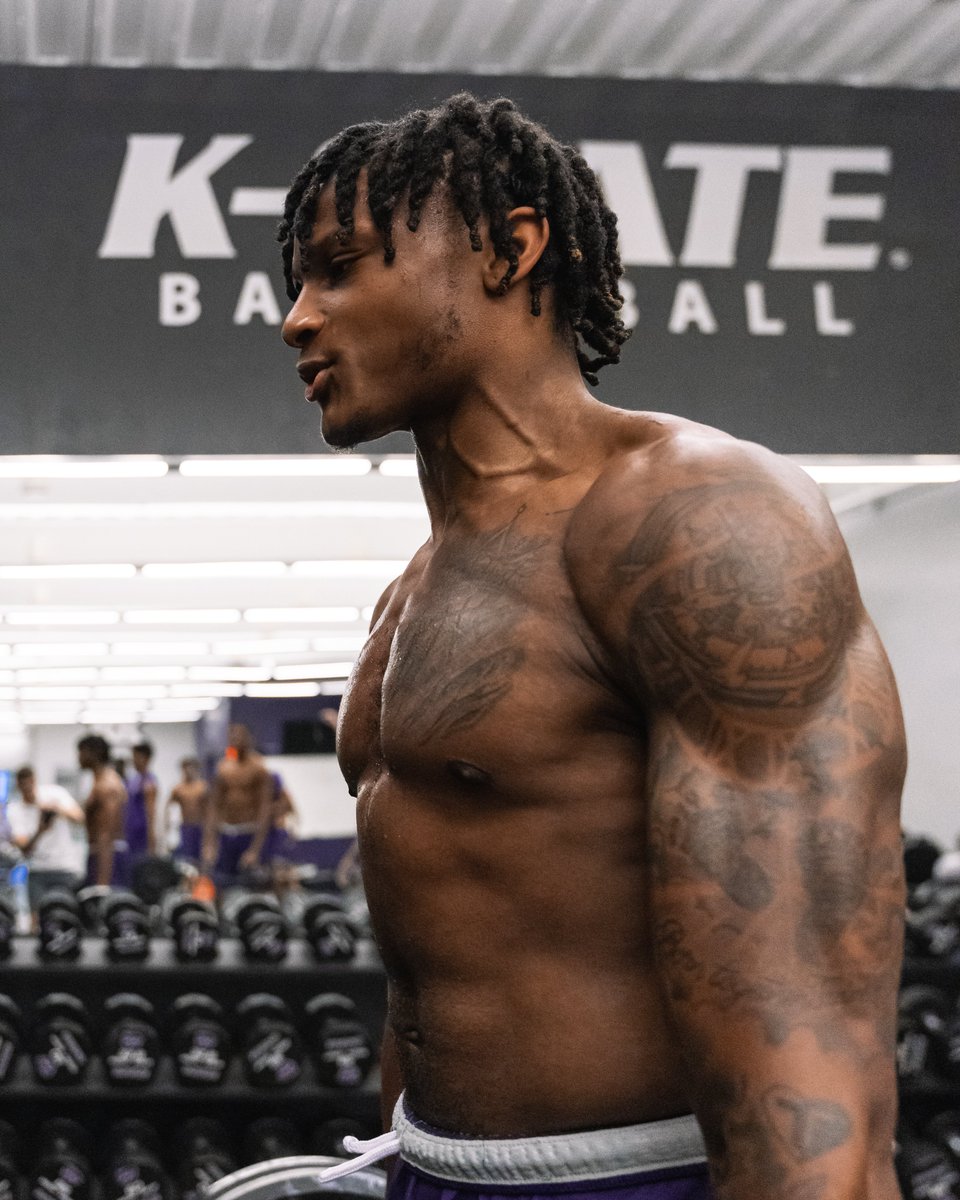 KStateMBB's tweet photo. Proof is in the progress 

#KStateMBB X EMAW https://t.co/VRNSJt85T6
