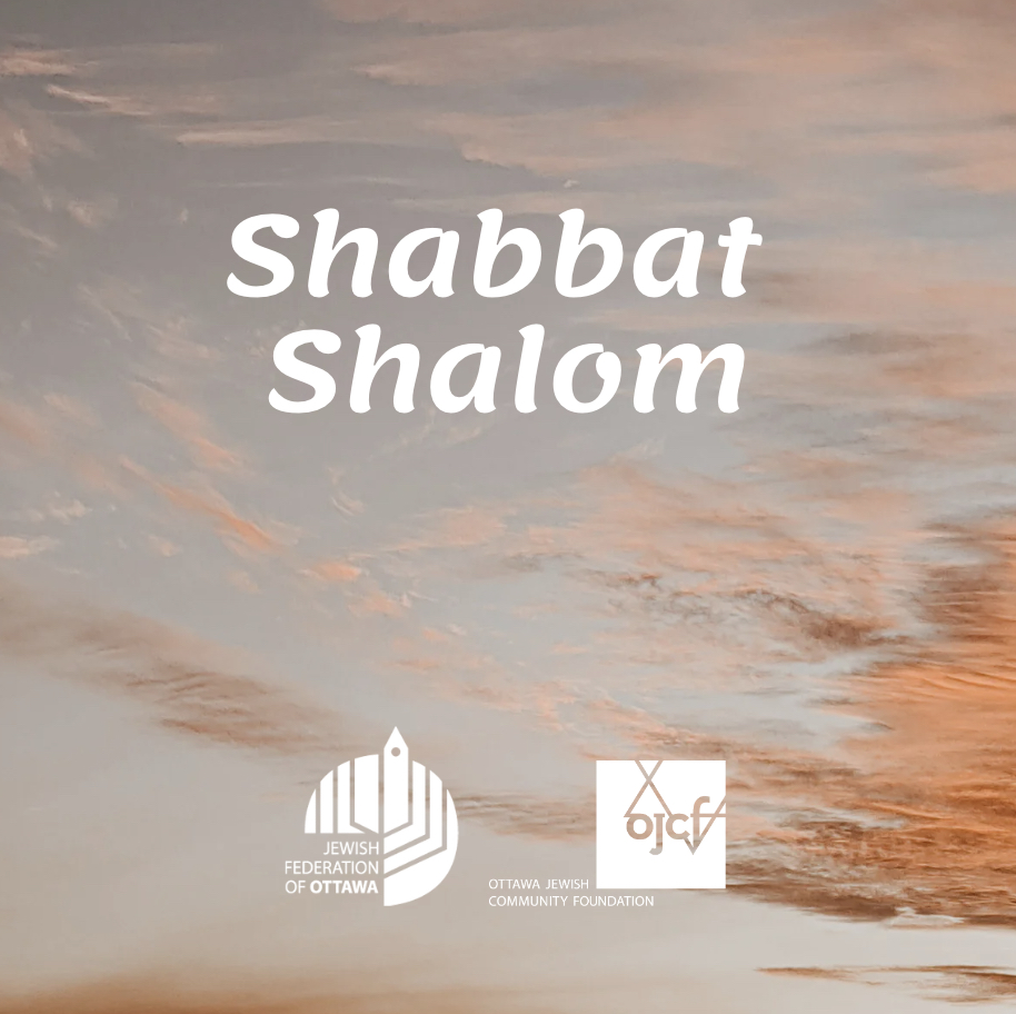 Jewish Ottawa on X: As we head into Shabbat, we want to thank you