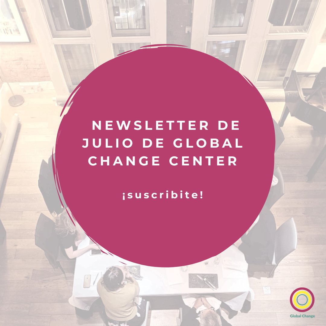 ¡Hola! Hemos enviado el boletín de Julio con las noticias actualizadas de Global Change Center. Estamos muy contentas de compartir nuestras historias de cambio.👏🏻 Suscribite aquÍ: my.mtr.cool/lwkobhvobo  #southsouth #shiftthepower #globalsouth #decolonial #southernperspectives