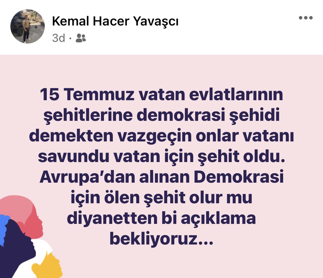 Düşünmek lazım #15TemmuzuUnutmaUnutturma