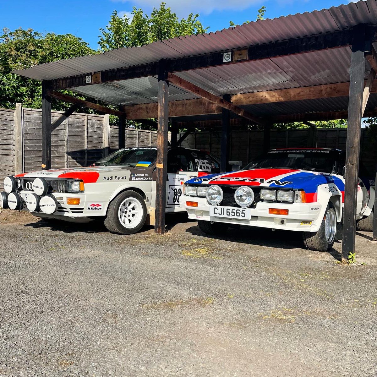 All setup <a href="/shelsleywalsh/">Shelsley Walsh</a> for #ClassicNostalgia this weekend - if you’re coming to the event, do say hi!

There’s some lovely metal in the paddock already too #shelsleywalsh
