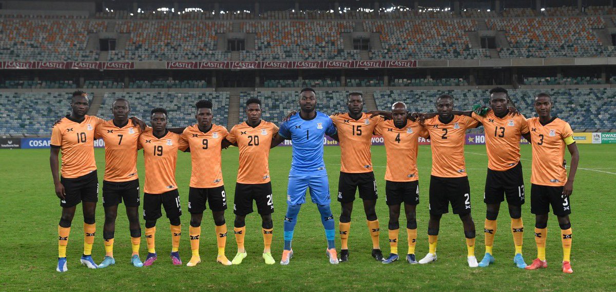 FAZFootball's tweet photo. 2022 COSAFA DIARY:  

FULL TIME

Zambia 4-3 Senegal

Zambia qualify to the final where they will meet Namibia on Sunday. https://t.co/Diy1OFUZDb