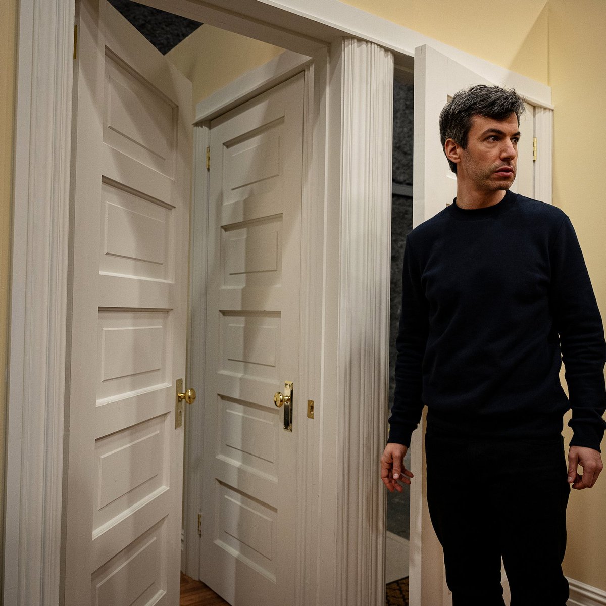 HBO's tweet photo. Welcome to Door City.

#TheRehearsal premieres tonight on @hbomax. https://t.co/ltb9prJsXF