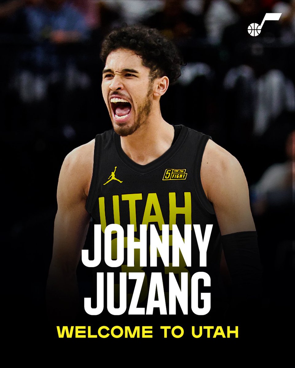 utahjazz's tweet image. We have officially signed @JohnnyJuzang to a two-way contract 📝

Welcome to Utah! 
nba.com/jazz/news/jazz…