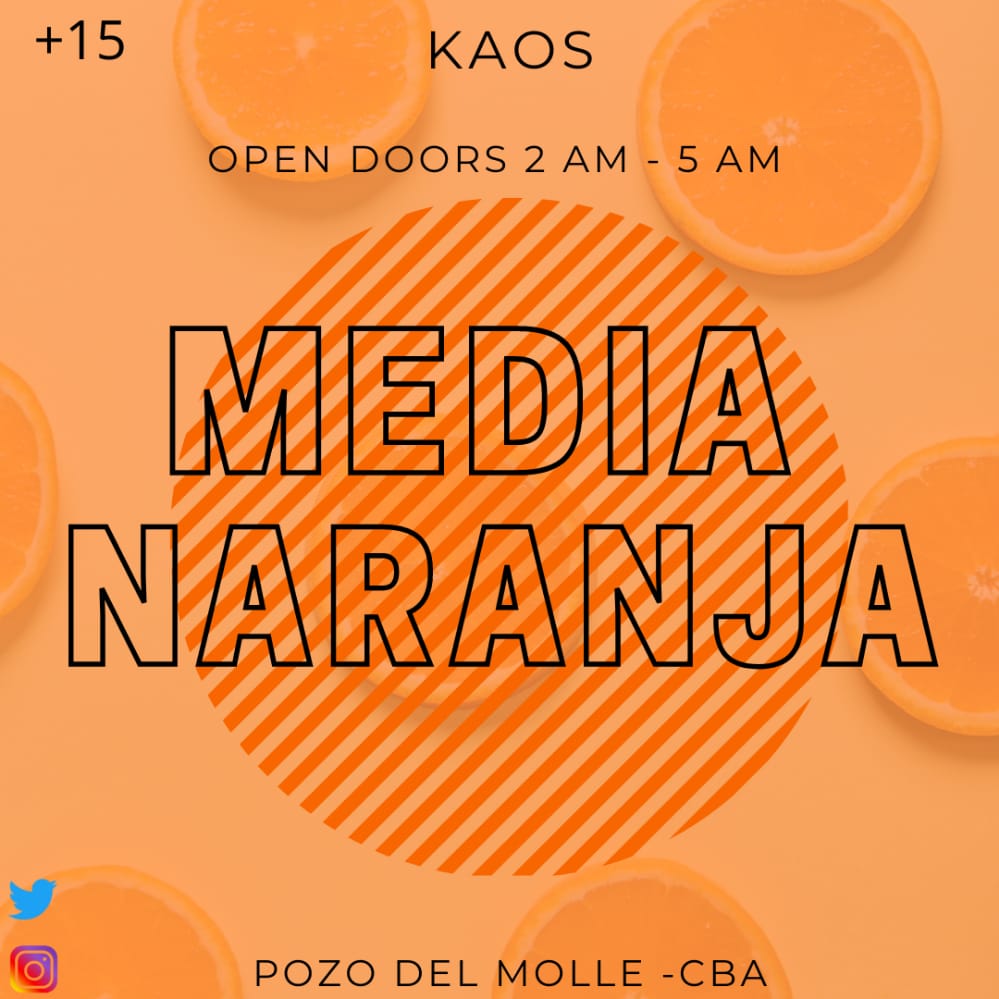 HOY VIERNES DE MEDIA NARANJA 🍊🤭
tendrás suerte de encontrar tu otra mitad?🫶🏼

En la cabina: DJ ANDRES CABRERA 💥🤯

#viernes #de #Kaos #la #banda #de #mrskaos #te #espera #media #naranja