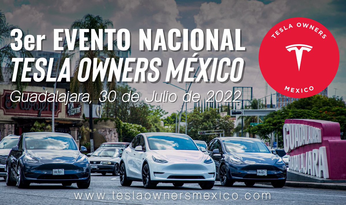 co_tesla's tweet photo. Cada vez más cerca! No te quedes fuera, ven a conocer los autos más avanzados del planeta, nos acompañará @TesLatino informes en https://t.co/DeNks8JoJE EL FUTURO ES AHORA ⚡️ @JVerdura @elonmusk @TeslaParaTodos @Teslarati @teslaownersSV @evannex_com @TeslaOwnersUK https://t.co/axGGDOsWDD
