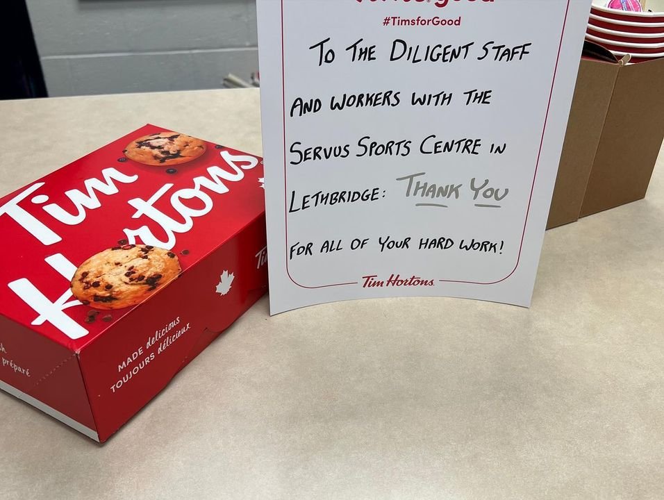 Thank you Tim Hortons for the goodies! #timsforgood