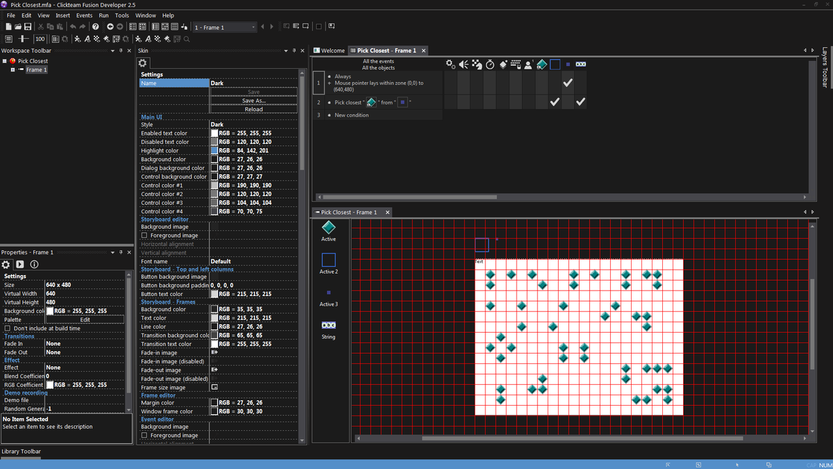 digivorix's tweet photo. The Build 294 Beta for Clickteam Fusion 2.5 is out now!
#clickteam #fusion #b294 #CF25 #gamedev https://t.co/JaJ9Ip6cfv