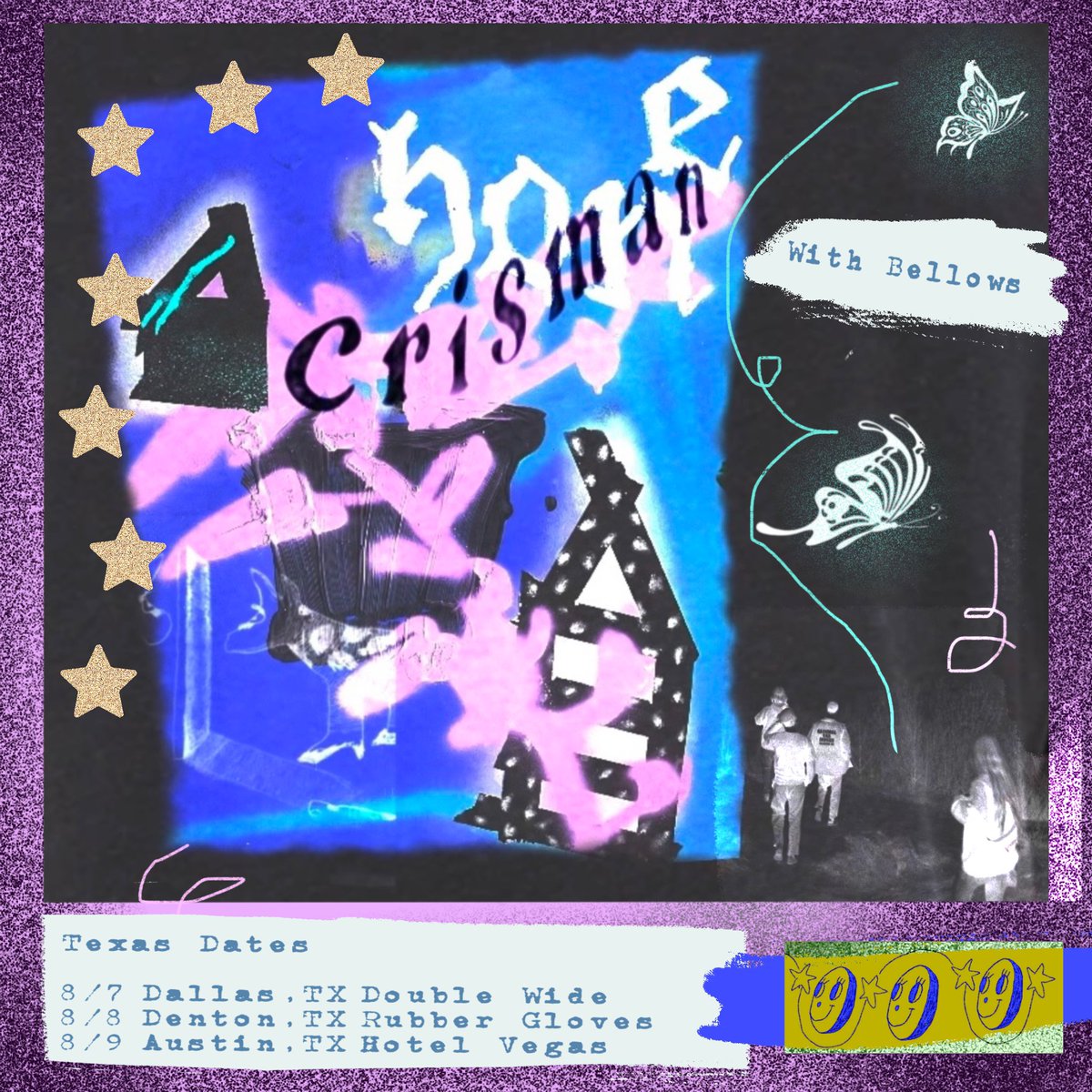 Texas dates coming up soon with <a href="/Bellows4L/">Bellows</a> ❤️