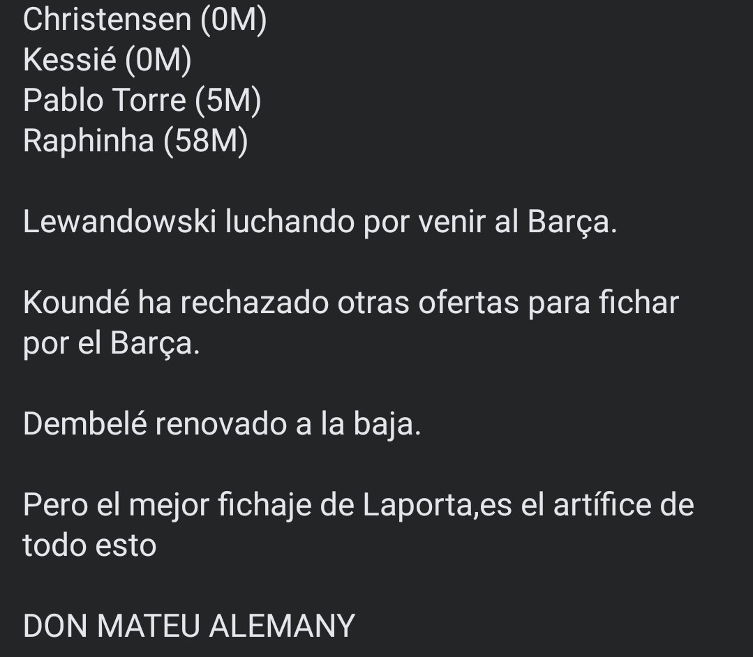 hectordanielpm's tweet photo. @10InfoBlaugrana Y uno que no se quiere bajar el salario... paquete #DeJongOut https://t.co/pEFXfY05Dd