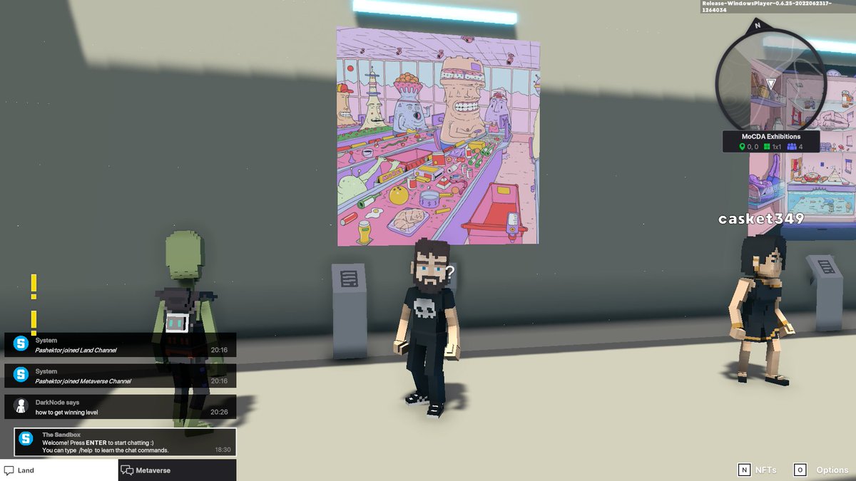 Pashektor's tweet photo. @TheSandboxGame @SuperRare I just participated in the #TheSandbox weekly contest for a chance to win 200 mSAND! I found the art piece, check out my screenshot below!
👇 https://t.co/hBwMSRg2x0