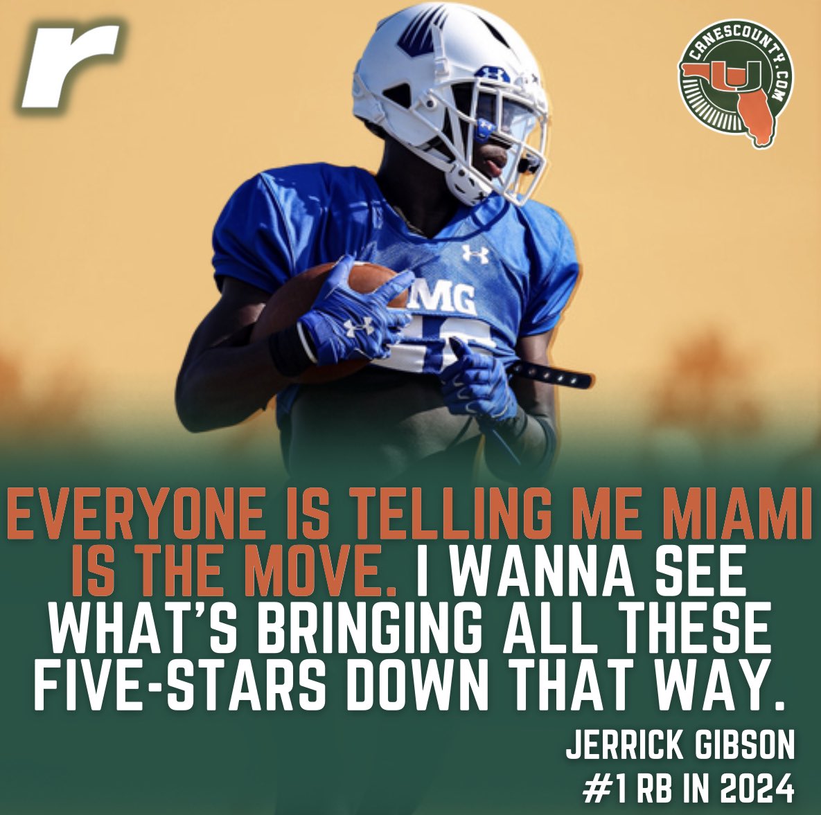Frank Tucker on Twitter "The 1 RB in the nation for 2024 can’t wait