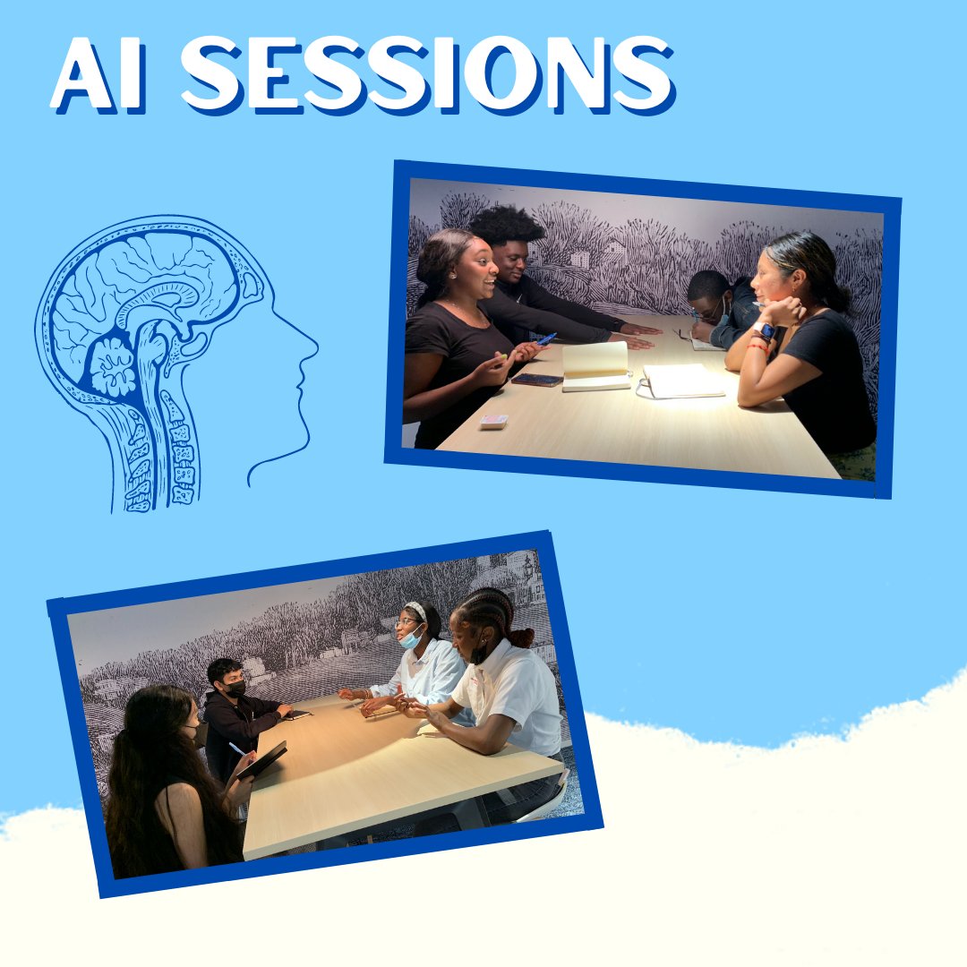 DiverseGUMed's tweet photo. The GEP Scholars have reached their halfway point in the program! Sessions in the last three weeks have included Artificial Intelligence lessons with Dr. Gusev, community service at Bread for the City, and research on health disparities. #GEP2022 https://t.co/AecUBHD8Ti