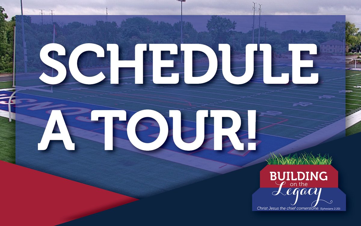 WiscoLutheranHS's tweet photo. Want to see the new outdoor athletic complex?? 🏟👀
👉Go to https://t.co/14uDpeNUaK to learn more and sign up for a 30 minute tour for a behind-the-scenes glimpse! The earliest tour starts on Monday, July 18.

#wiscoway #BeViking #BotL #BuildingontheLegacy https://t.co/8QMJF2LOwl