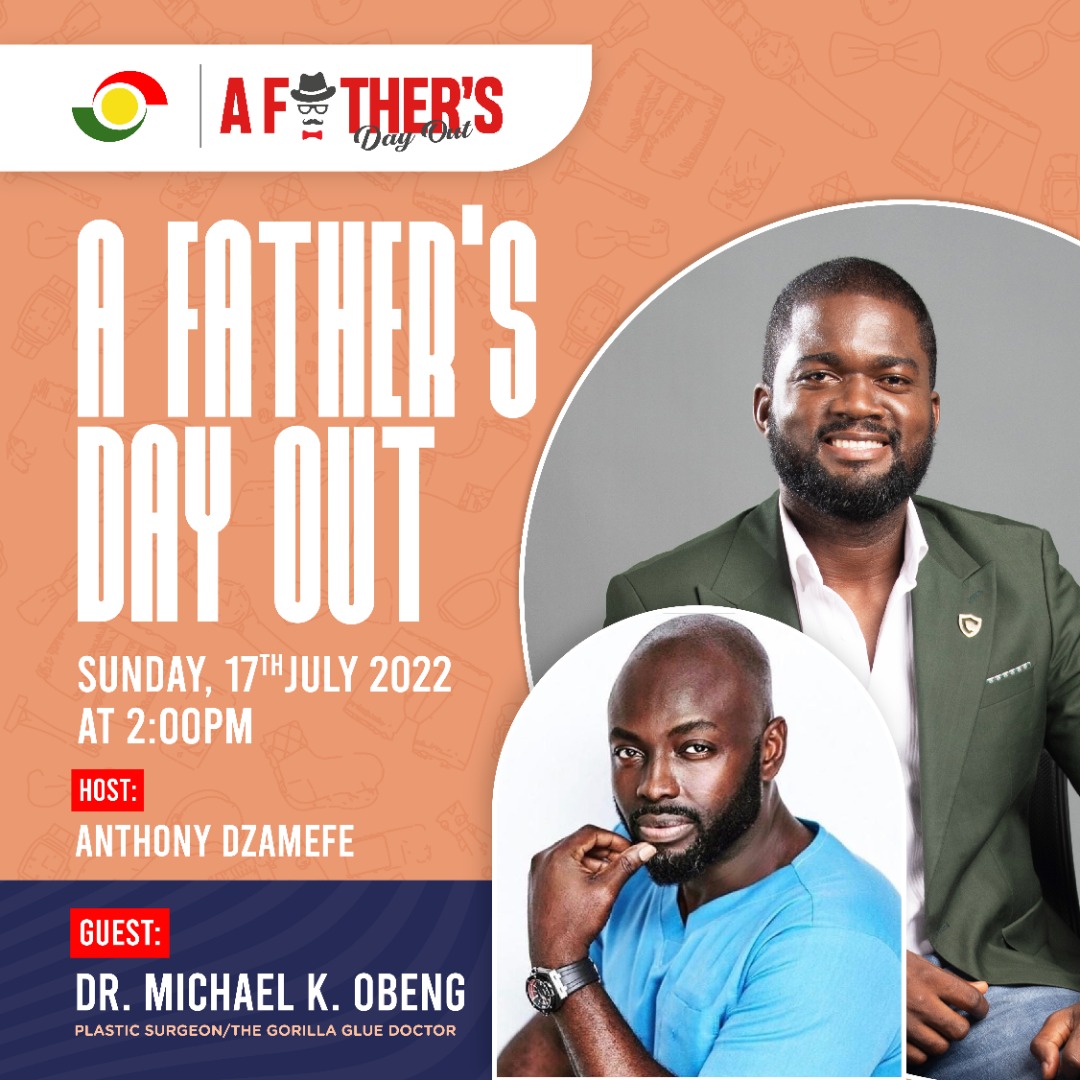 maameadjoa10's tweet photo. @AnthonyDzamefe will host @DrMichaelKObeng on #Afathersdayout this Sunday at 2pm on @tv3_ghana .Don't Miss it. https://t.co/0JPqXGydwk