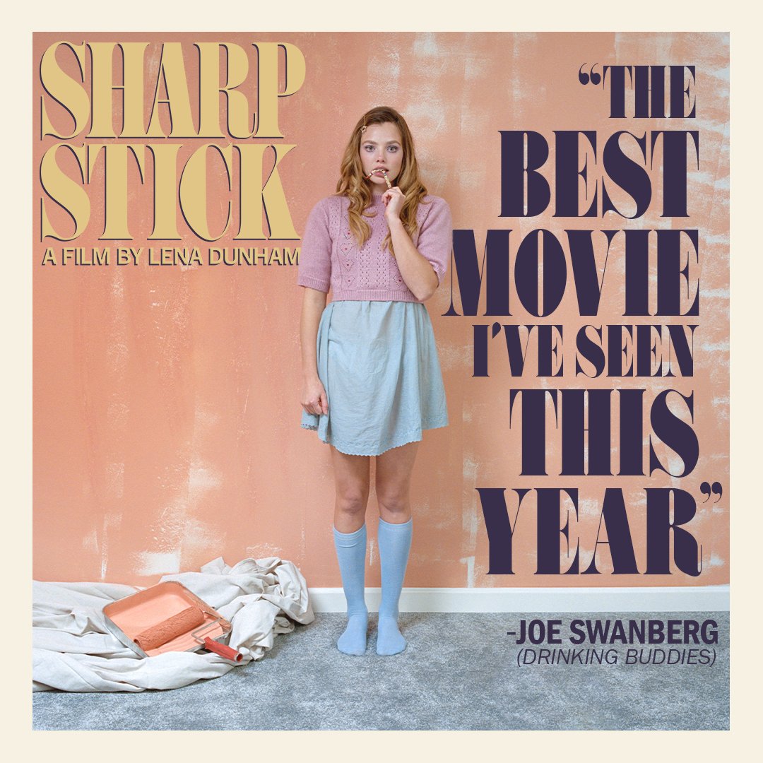 Lena Dunham's #SharpStick is coming this August to select #LandmarkTheatres!