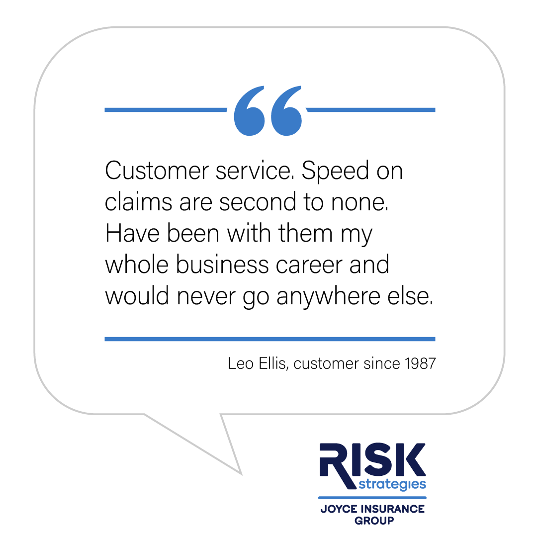 #feedbackfriday "Customer service. Speed on claims are second to none. Have been with them my whole business career and would never go anywhere else." #insurance #customerservice