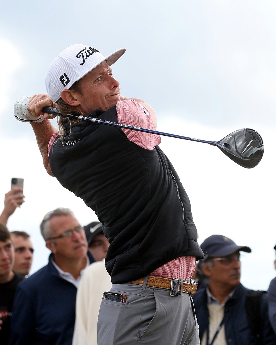 Titleist's tweet photo. Major validated. ✅

Titleist is the most played driver at the 150th Open Championship, with NEW #TSR models topping the current leaderboard after 36 holes.👀 ⤵️

1️⃣ Cameron Smith (TSR3)
2️⃣ Cameron Young (TSR3)

#FindYourFaster https://t.co/zsEaJ7xQwF