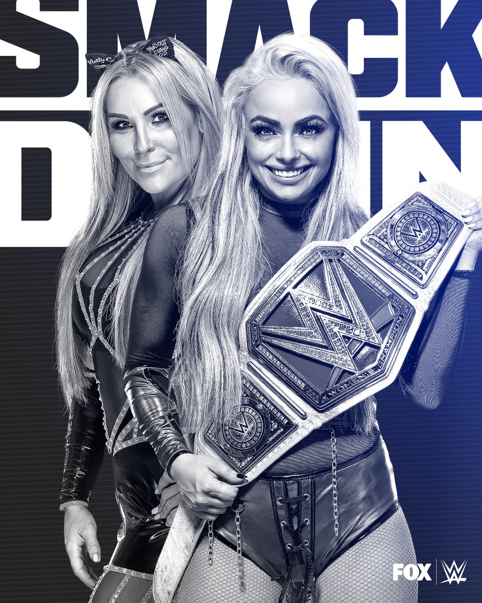 WWEonFOX's tweet image. #SmackDown Women’s Champion @YaOnlyLivvOnce is set to take on @NatbyNature in one-on-on action.

📺 Tonight, 8e/7c on FOX