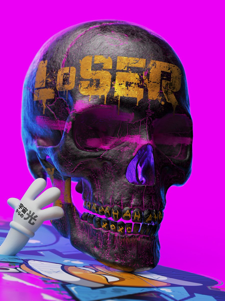 I just listed “敗者 LoSER” for sale on <a href="/foundation/">Foundation 🌐</a>! 🌐

foundation.app/@Jetblvck/forc…