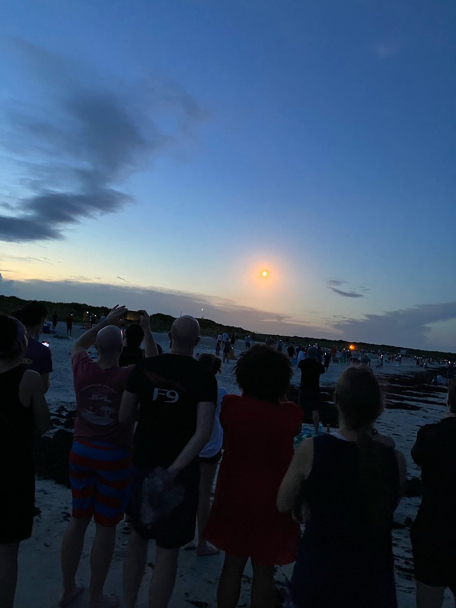 mit_starlab's tweet photo. Yesterday, members of our team were able to watch the successful SpaceX CRS-25 launch carrying our CubeSats, CLICK-A and BeaverCube! https://t.co/35LS4tXGSN