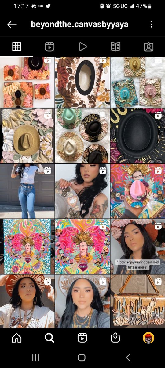 <a href="/NftFrida/">NFK (Non-Fungible Frida Kahlo) MINTING NOW!!!</a> appreciate the follow.  If you guys are over on the Instagram you should follow BeyondTheCanvasByYaya not only is she a phenomenal artist but she loves Frida and has some really neat stiff focused on her.  

instagram.com/reel/CfXSrcZAC…

instagram.com/reel/CfXgqX-gx…