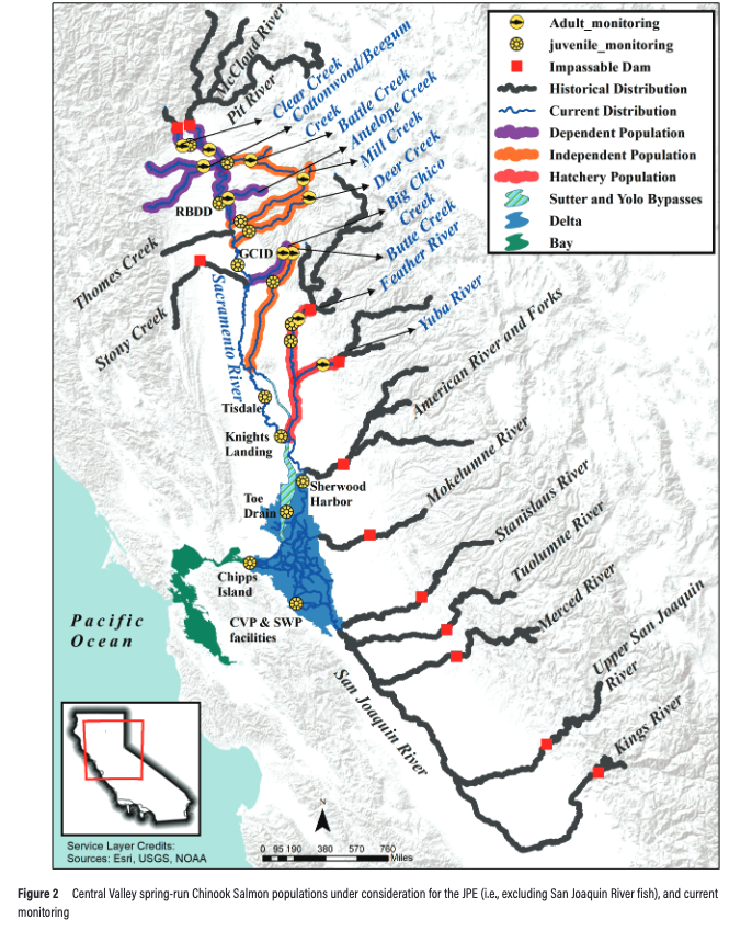 UCSC_Fisheries's tweet photo. #NewPublication co-authored by @Floracordo and team, "Considerations for the Development of a Juvenile Production Estimate for Central Valley Spring-Run Chinook Salmon". #UCSCScience #NOAAFisheries
Read the paper here: https://t.co/mWbzDSyeef https://t.co/6dXkp1KIYs