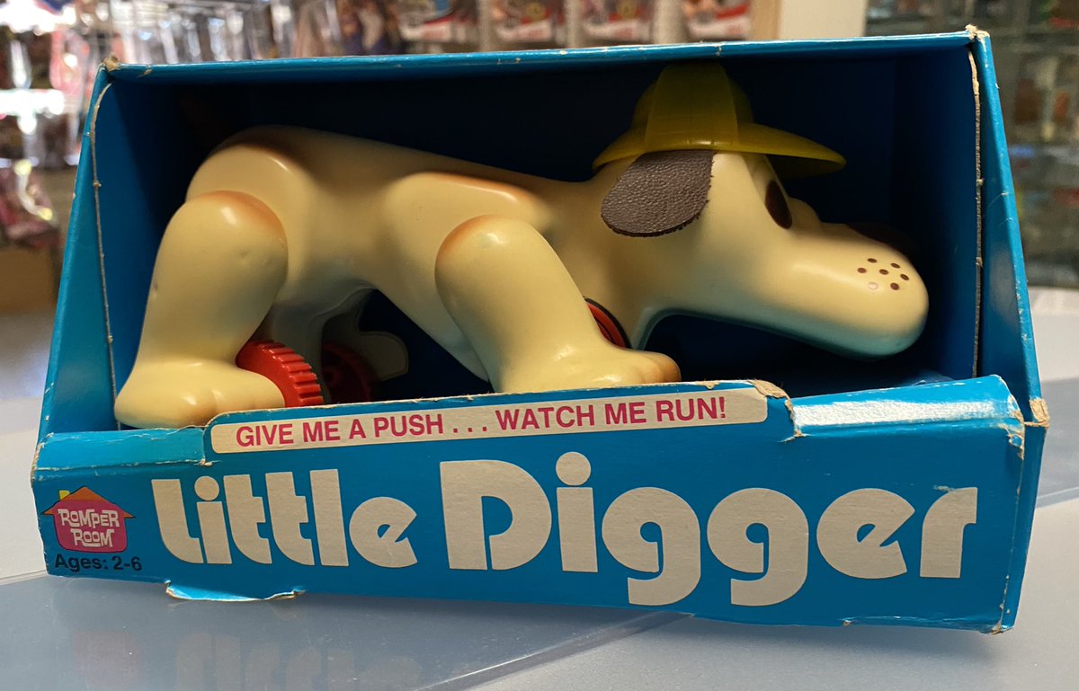 bhtoys's tweet photo. TOY OF THE DAY
Name: Little Digger
Year: 1977
Company: Hasbro
Brand: Romper Room
#hasbro #romperroom #littledigger #toyoftheday https://t.co/14SzV6EO5n