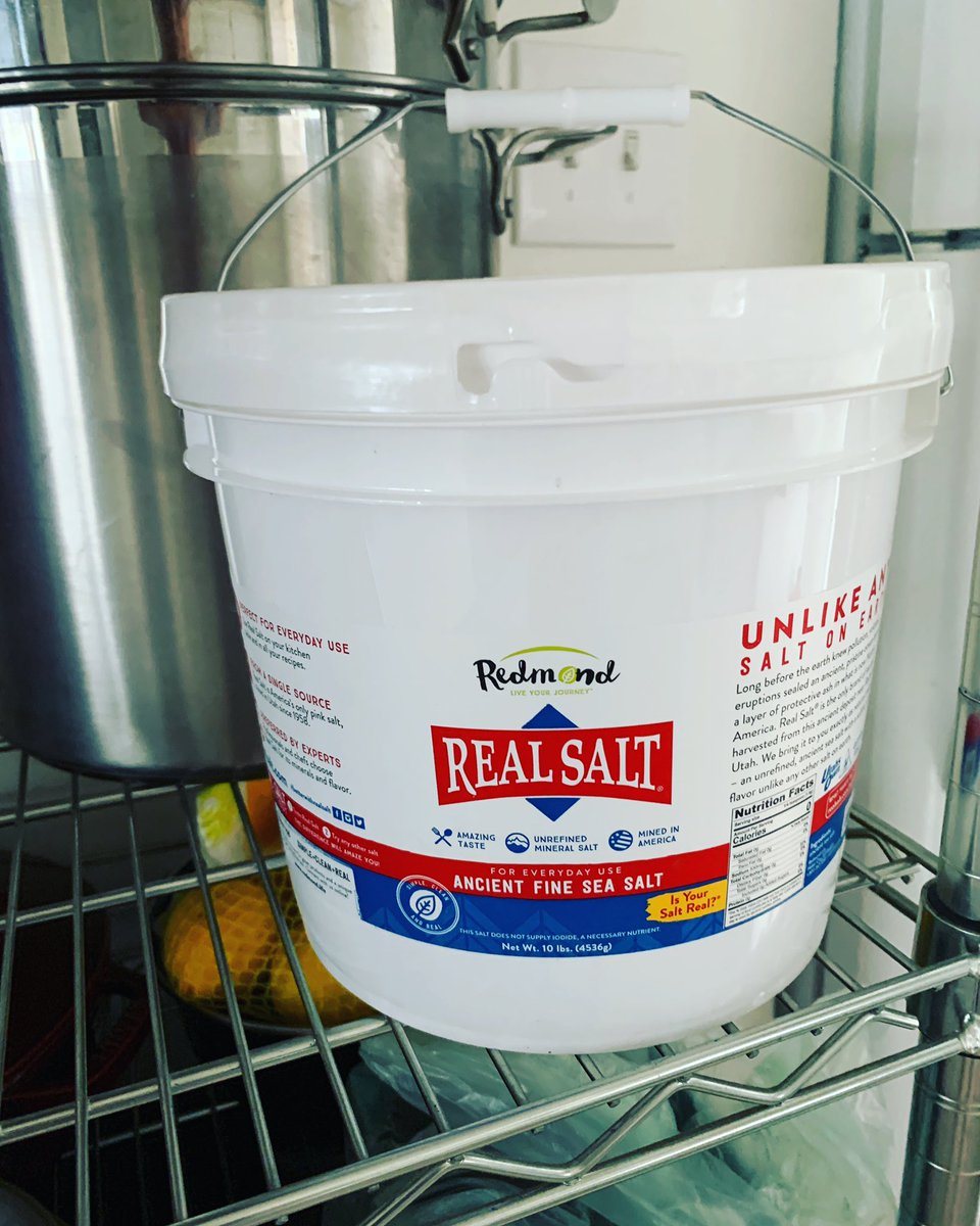 Square1Wellness's tweet photo. Stocking Up! #winteriscoming #johnsnow #redmondsalt 
Salt is Life! #dontfearsalt #healthcoach https://t.co/jHMnLPecsE