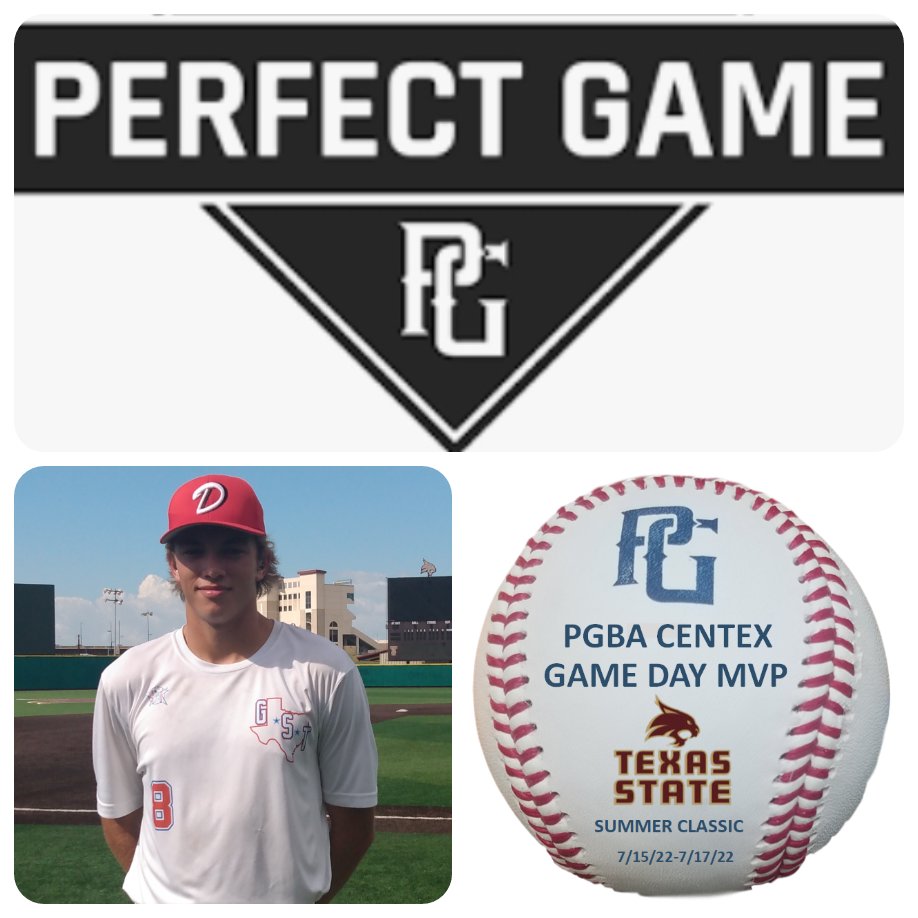 @PGBAcentex (@pgbacentex) on Twitter photo PGBA centex Texas State University Summer Classic GAME DAY MVP
Team name: GST Dawgs
Patrick Whittaker # 8
Samuel Clemens High School
Grad Year: 2024
No Hitter/ 9 k / No walks
#efficiency
<a href="/Texas_PG/">Perfect Game Texas</a> <a href="/PerfectGameUSA/">Perfect Game USA</a> PGBA centex Texas State University Summer Classic GAME DAY MVP
Team name: GST Dawgs
Patrick Whittaker # 8
Samuel Clemens High School
Grad Year: 2024
No Hitter/ 9 k / No walks
#efficiency
<a href="/Texas_PG/">Perfect Game Texas</a> <a href="/PerfectGameUSA/">Perfect Game USA</a>