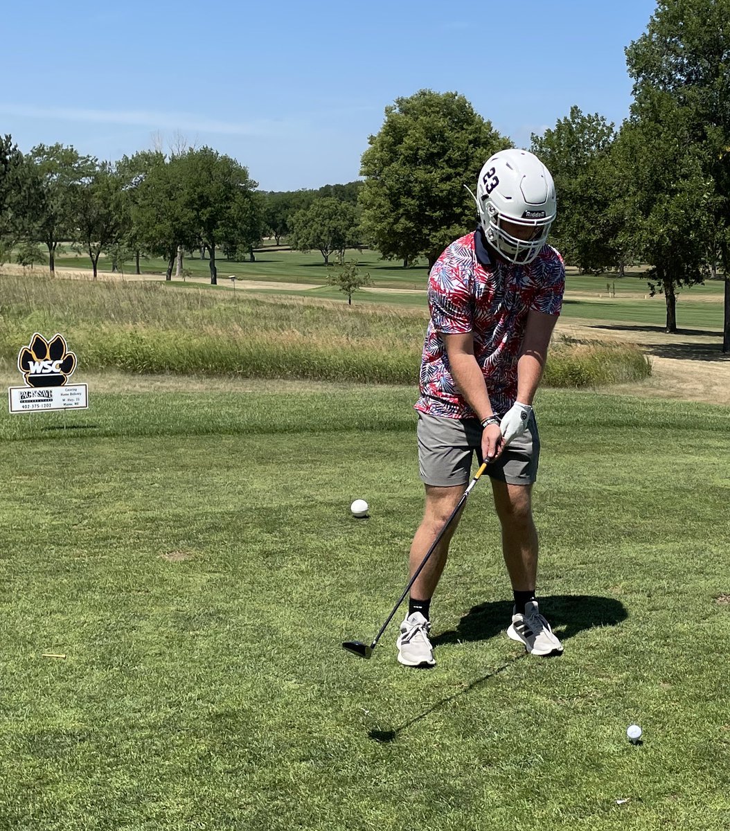 ctuttle48's tweet photo. Fun @WayneStFootball golf outing today! https://t.co/zsor9ueeFe