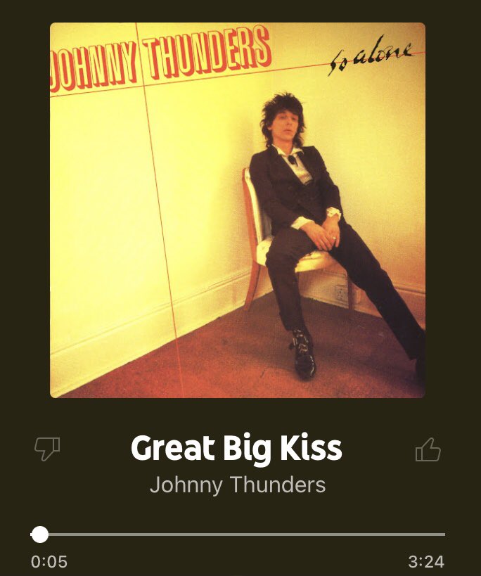 When I m in love, you best believe I m in love L-U-V

Happy Heavenly Birthday, Johnny Thunders 