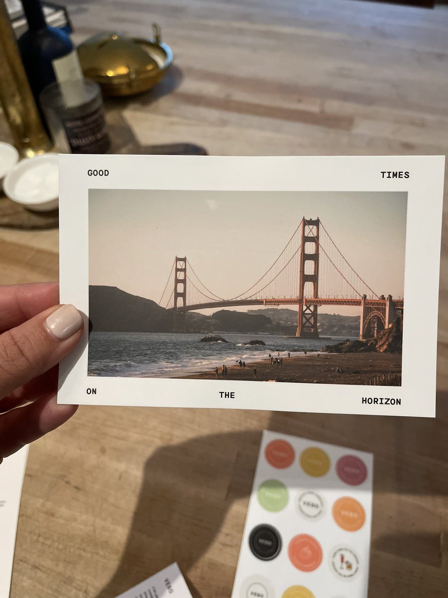 Cool inboxing from new SF-born aperetivo brand <a href="/drinkveso/">Veso</a>. Well done, Chris and team!