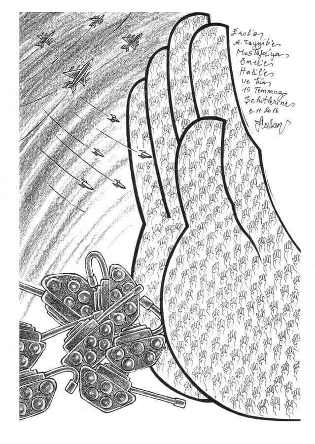 İlk günkü gibi ayaktayız.