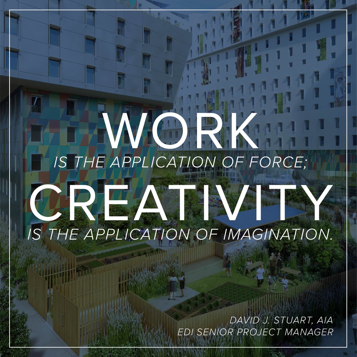 EDI_Intl_Arch's tweet image. Time for some #mondaymotivation from our very own David Stuart!

#architecturetips #architecture #architecturelovers