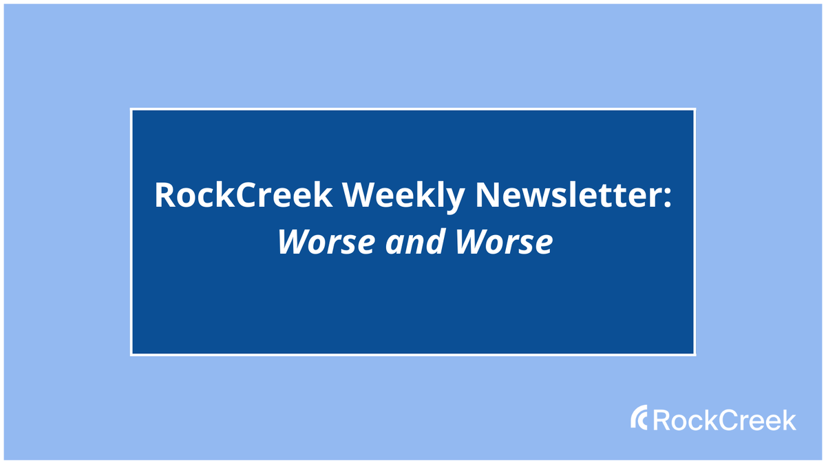RockCreekGroup's tweet photo. 🔈The #RCWeekly Newsletter Worse and Worse is here
Investors should monitor ⬇️
⚒️️ US labor market strength
📈 Potential increases in inflation
🇩🇪German economic strength
Full Market Analysis: https://t.co/YaB3n8LWkQ https://t.co/1G3XmtMEmL