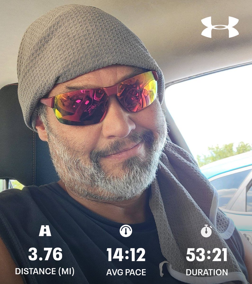 trekker21's tweet photo. I was lucky to have a few clouds fly over during my walk, but still, 100°F isn't terribly bad.
#190lbGoal #BeInspired #BeInspiring #LOTRTheFellowshipVirtualChallenge #GettingFitAt50 #FitFederation #FitFederationJuly #Top4Percent #Under225lbs #1061Km #659Miles https://t.co/Mdal0njVhK