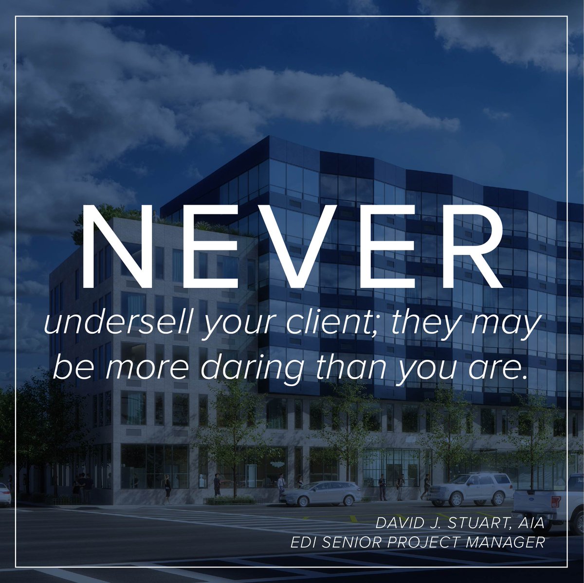 EDI_Intl_Arch's tweet image. Time for some #mondaymotivation from our very own David Stuart!

#architecturetips #architecturelovers #MotivationalQuotes