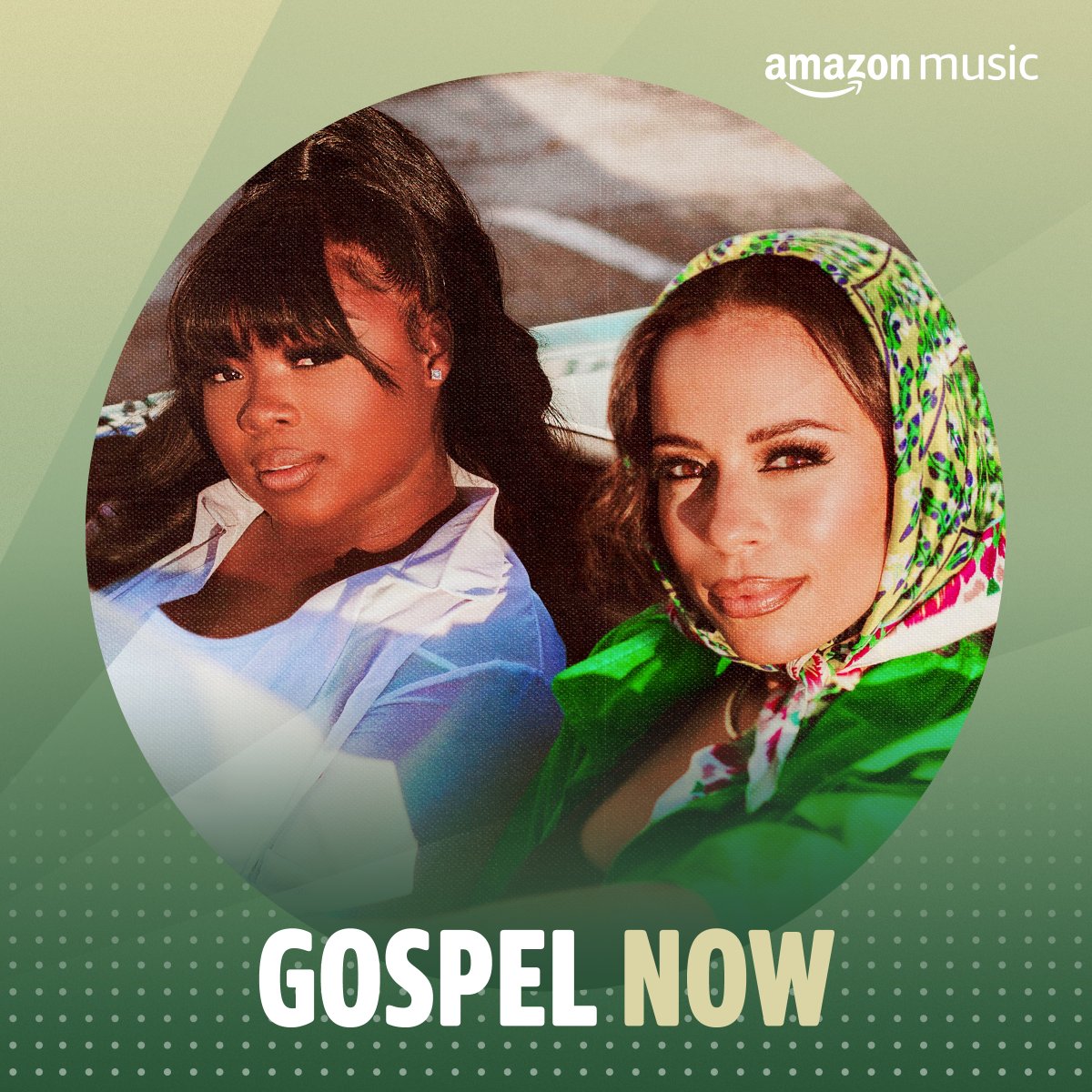 Thank you Amazon Music for the love!! You can listen to Gospel Now here 💖🌥⚡️🌈 - music.amazon.com/playlists/B076…
