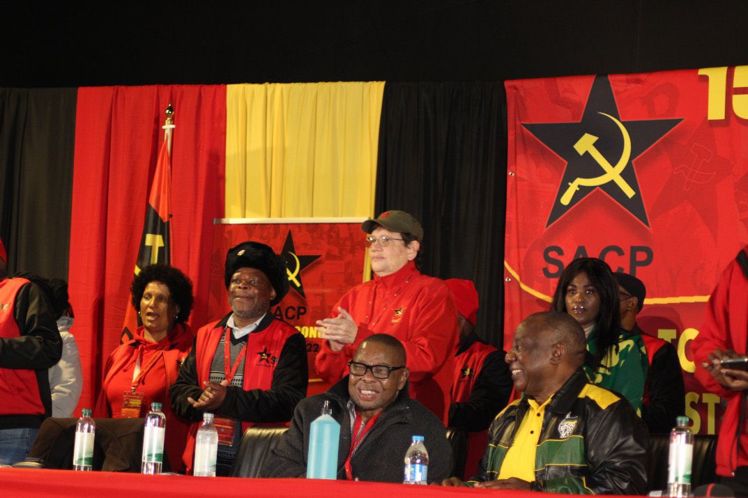 MYANC's tweet photo. [In Pictures ] SACP 15th National Congress. 

#SACPCongress2022 #SACPNationalCongress2022 https://t.co/bhiFOWnQu1
