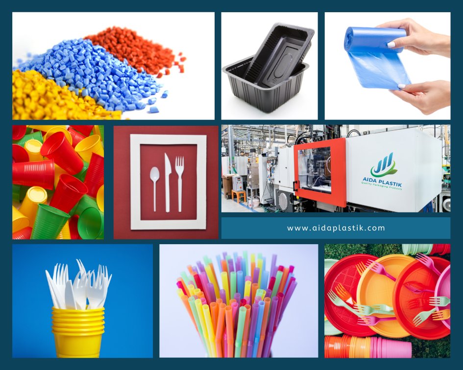 Aida Plastik's products categories in 2022 include:
- Disposable Plastic Cup
- Plastic Plates
- Food containers
- Plastic Cutlery 
- Plastic Straw
- Garbage bags

For more information please visit our website at: aidaplastik.com
#disposablecups #MadeInTurkey #aidaplastik