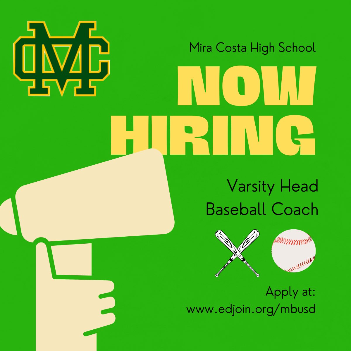 We are looking for an amazing coach to join our staff! If you know of anyone who is interested, please encourage them to apply:

edjoin.org/Home/DistrictJ…
