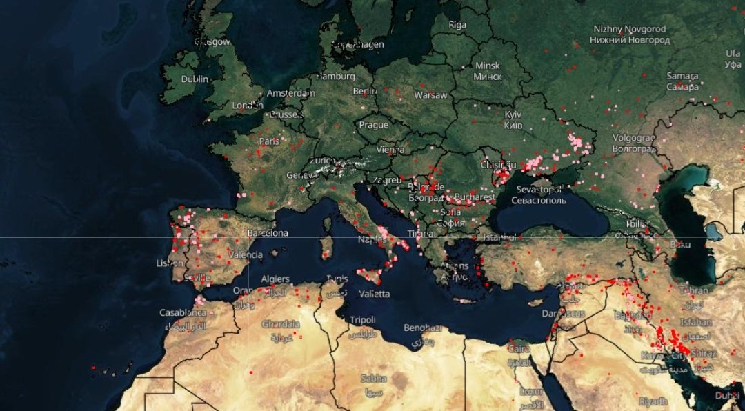 Laurent Alfonso On Twitter Europe рџ єрџ є And The Mediterranean рџњїarea Are