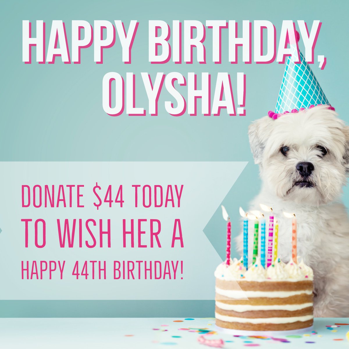 Today is Olysha Magruder’s 44th birthday! 

It’s 2022, Olysha is running for Florida House District 22, and 22+22 = 44! Send her some ❤️❤️❤️ today!

#VoteOlysha #PeopleFirst #birthdaygirl #donate
Donate now:
secure.actblue.com/donate/olysham…
Sign up to volunteer:
voteolysha.com