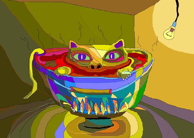 dmitry93058080's tweet photo. "cat soup"

https://t.co/XZ4YhlZpkS
https://t.co/ELEsN7tUih

Edition 3/7
2tez

chilling before transformation
 #cat #transformation #soup #chilling #NFT #Tezos https://t.co/d7AssxVp2H