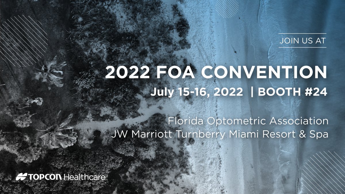 TopconHealth's tweet photo. The 2022 #FOA Convention is underway and the exhibit hall is open.
Join the #TopconHealthcare team at booth #24 for a closer look at #Maestro2, the ‘Must-Have’ OCT Technology that’s helping busy practices to run more efficiently: https://t.co/b98cw4vzBI
#Optometry #OD #OCT https://t.co/NJjsmw23wV