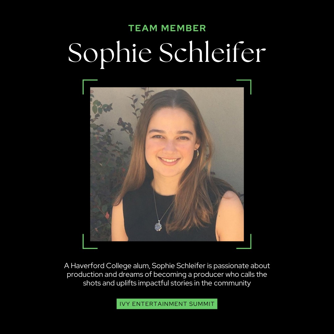 IVYEntPresents's tweet photo. Meet Sophie Schleifer, our Team Member!

IVY Entertainment Summit is right around the corner!

For FREE tickets, visit https://t.co/HnHxroZtlt 

For more information, visit https://t.co/woYLqZMtAC

#ivyentertainment #ivy #ivyent #ivyentpresents #ivyentsummit #summit #entertain https://t.co/GanrAbHe6G