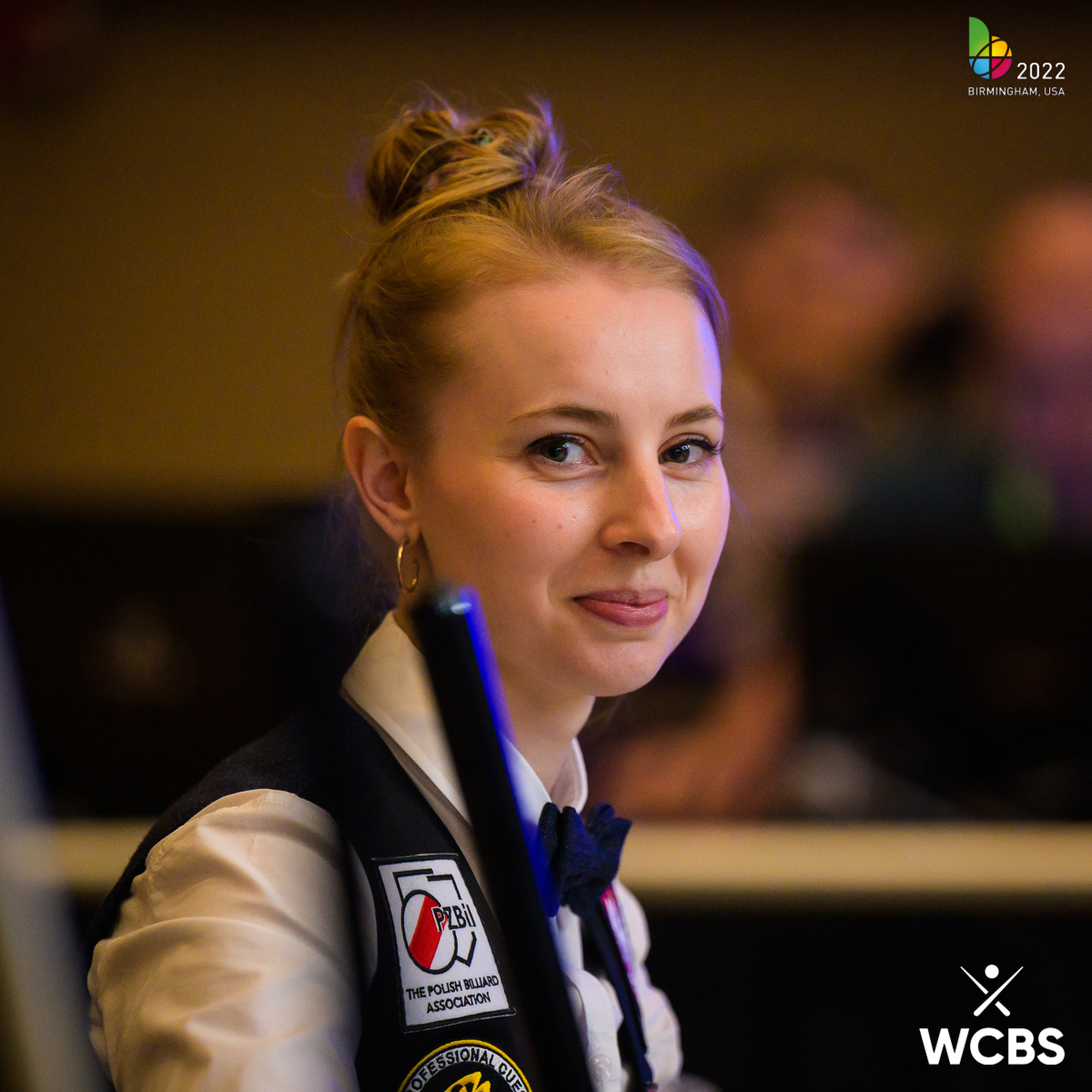 WCBSbilliards's tweet photo. Japan's Yuki Hiraguchi is into the #womenspool semi finals after a 9-6 win over Poland's Oliwia Zalewska

@twg2022 

#twg2022 #WitnessHistory #WeAreTheWorldGames #WeAreBilliards #billiards #9ball https://t.co/2zhvjFCk5T