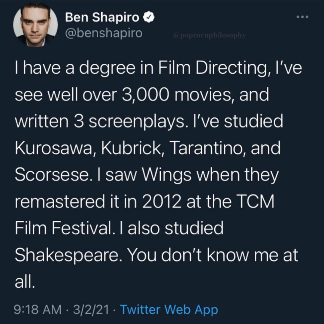 TrilogyFiIm's tweet photo. When someone questions why I like a bad movie https://t.co/JLwZqUf1CB