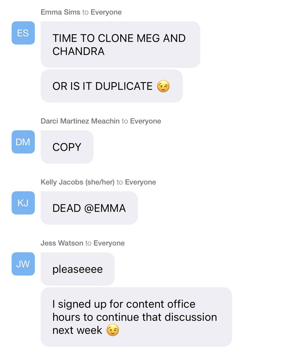 hannahshudson's tweet photo. TFW #contentdesign really catches on @emmaisims @KellyJacobs417 @hellojesswatson https://t.co/9C0bY6VE5D